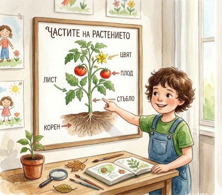 Сравнявам групите растения